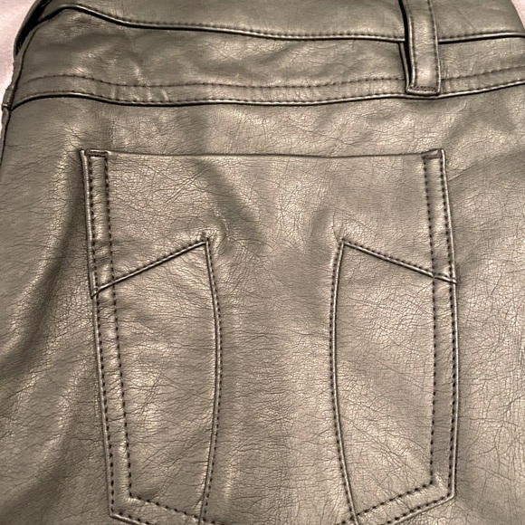 Tripp High Waist Faux Leather Pants (SIZE 9/29) - Picture 6 of 7